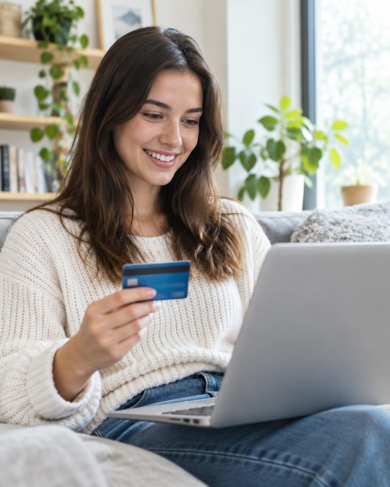 Customer paying online